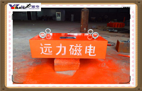 永磁除鐵器，永磁除鐵器吸力，永磁除鐵器電生磁產生強大的吸力