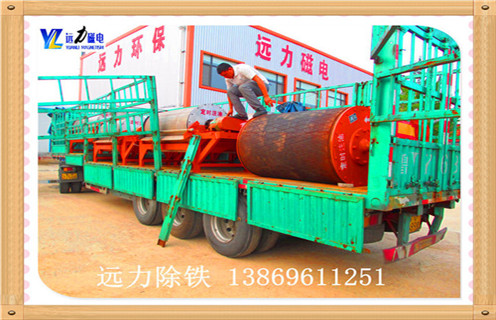 永磁筒磁選機，湖北磁選機永磁筒原理_遠力湖北磁選機永磁筒原理使用注意事項磁場分布圖