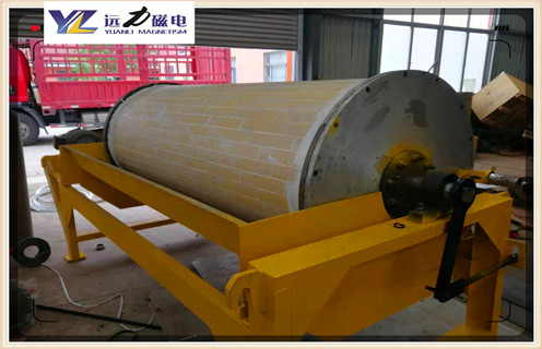 半逆流永磁筒式磁選機(jī)，內(nèi)蒙古半逆流型永磁筒試磁選機(jī)_遠(yuǎn)力內(nèi)蒙古半逆流型永磁筒試磁選機(jī)使用注意事項(xiàng)磁場分布圖