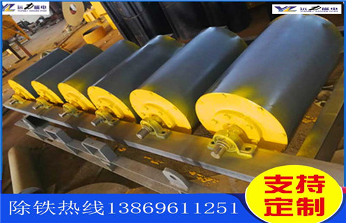 永磁滾筒磁選機，黑龍江永磁滾筒磁選機，黑龍江永磁滾筒磁選機原理多少錢一個工作原理